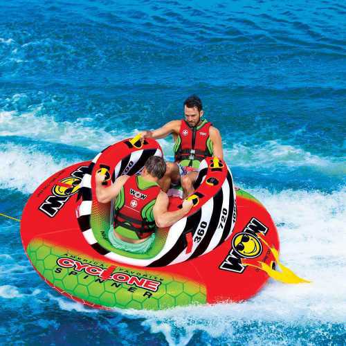 Buy WOW Watersports 20-1070 Cyclone Spinner Towable - 2 Person -