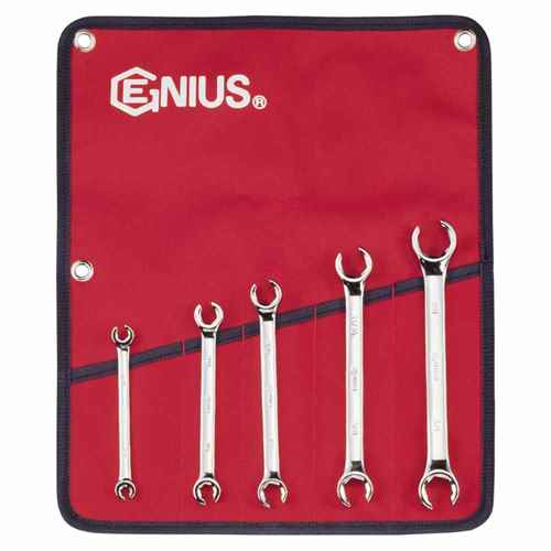 Buy Genius FN-005S 5Pc Sae Flare Nut Wrench - Automotive Tools Online|RV