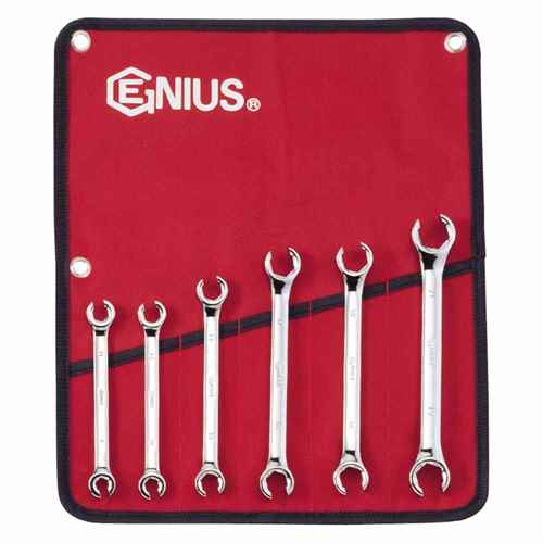 Buy Genius FN-006M Metric Flare Nut Wrench Set 6P - Automotive Tools