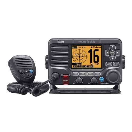Buy Icom M506 01 M506 VHF Fixed Mount w/NMEA 0183 - Black - Marine