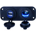 Buy Sea-Dog 426505-1 Double USB & Power Socket Panel - Marine Electrical