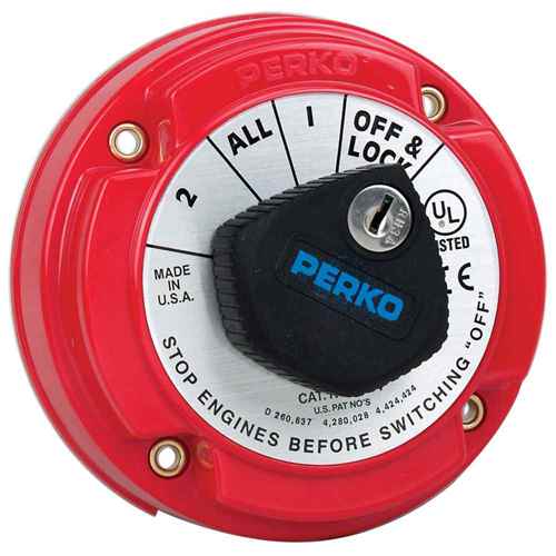 Buy Perko 8504DP 8504DP Medium Duty Battery Selector Switch w/Alternator