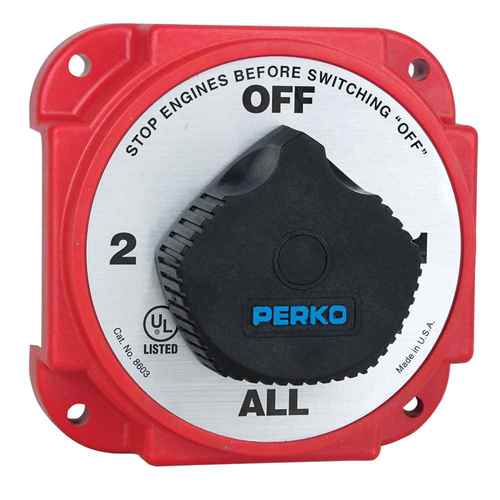 Buy Perko 8603DP Heavy Duty Battery Selector Switch w/Alternator Field