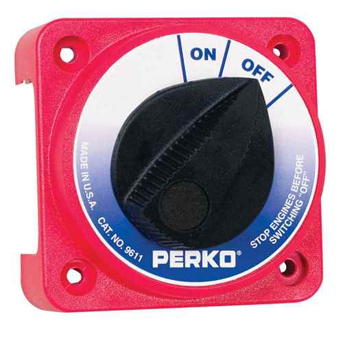 Buy Perko 9611DP 9611DP Compact Medium Duty Main Battery Disconnect Switch