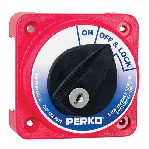 Buy Perko 9612DP 9612DP Compact Medium Duty Main Battery Disconnect Switch