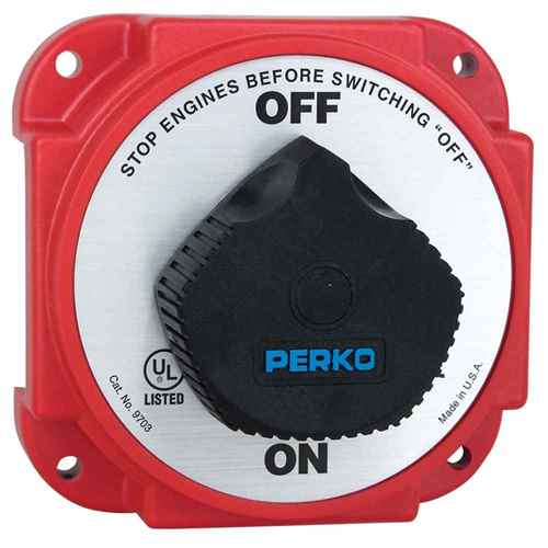 Buy Perko 9703DP 9703DP Heavy Duty Battery Disconnect Switch w/ Alternator