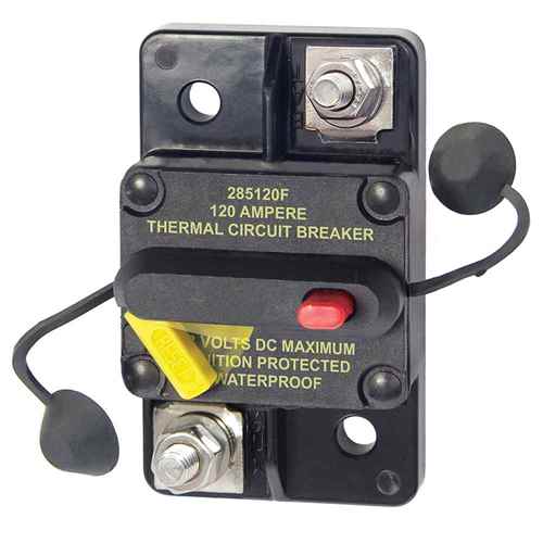 Buy Blue Sea Systems 7188 7188 120 Amp Circuit Breaker Surface Mount 285