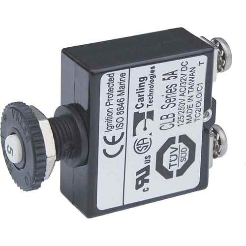 Buy Blue Sea Systems 2130 Push Button Reset Only Screw Terminal Circuit