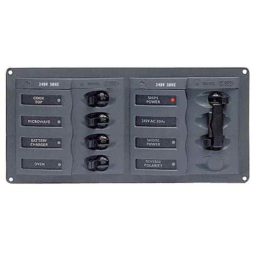 Buy BEP Marine 900-AC1 AC Circuit Breaker Panel w/o Meters, 4 Way Panel 2