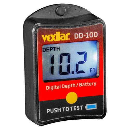 Buy Vexilar DD-100 Digital Depth & Battery Gauge - Marine Electrical