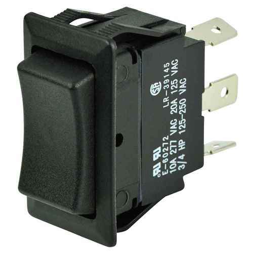 Buy BEP Marine 1001711 SPDT Rocker Switch - 12V/24V - (ON)/OFF/(ON) -