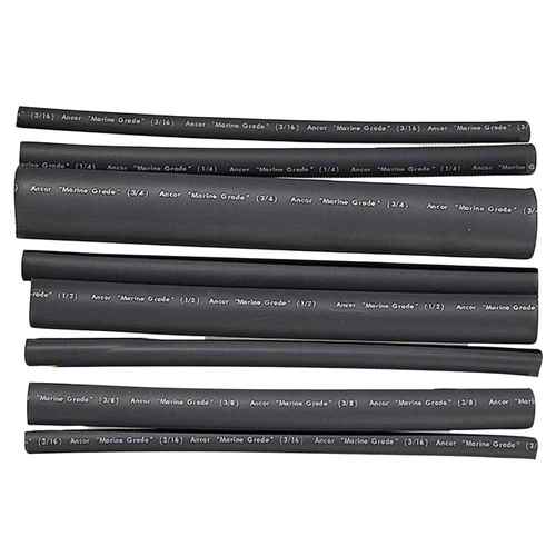 Buy Ancor 301506 Adhesive Lined Heat Shrink Tubing - Assorted 8-Pack, 6"