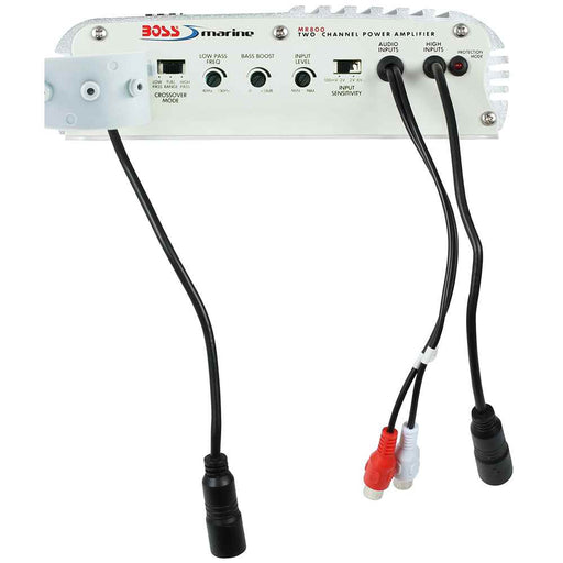 Buy Boss Audio MR800 MR800 Marine Power Amplifier 2-Channel MOSFET