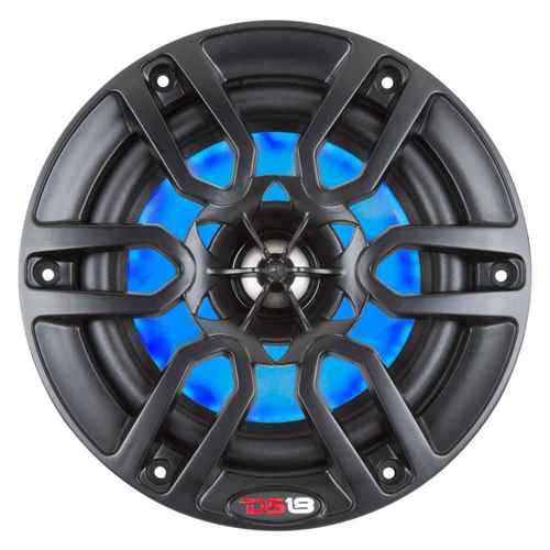 Buy DS18 NXL-6BK HYDRO 6.5" 2-Way Marine Speakers w/RBG LED Lights 300W -