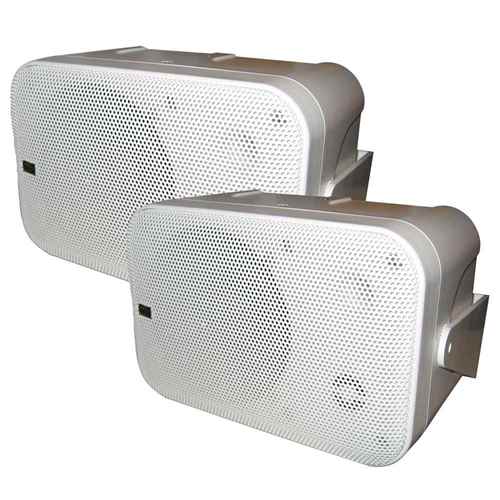 Buy Poly-Planar MA9060W Box Speakers - (Pair) White - Marine Audio Video