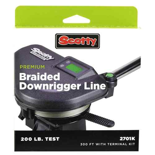 Buy Scotty 2701K-YL Premium Power Braid Downrigger Line Hi-Vis Yellow -