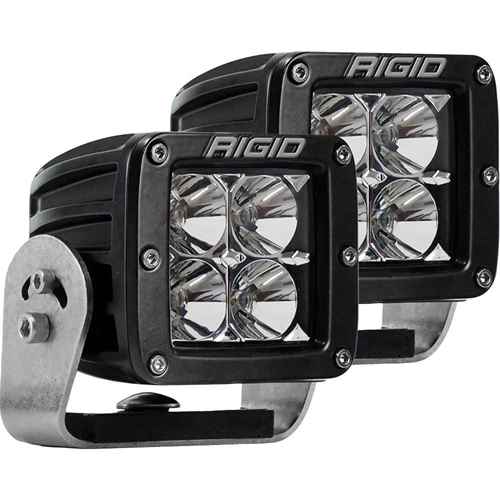 Buy RIGID Industries 222113 D-Series PRO - Flood LED - Pair - Black -