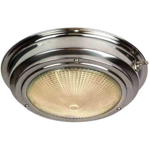 Buy Sea-Dog 400200-1 Stainless Steel Dome Light - 5" Lens - Marine