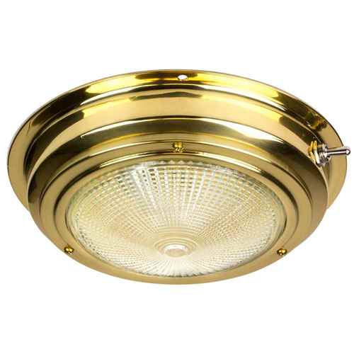 Buy Sea-Dog 400205-1 Brass Dome Light - 5" Lens - Marine Lighting
