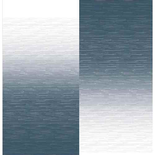Buy By Carefree Awning Fabric 1-Piece 18' Blue Fade White Flexguard -