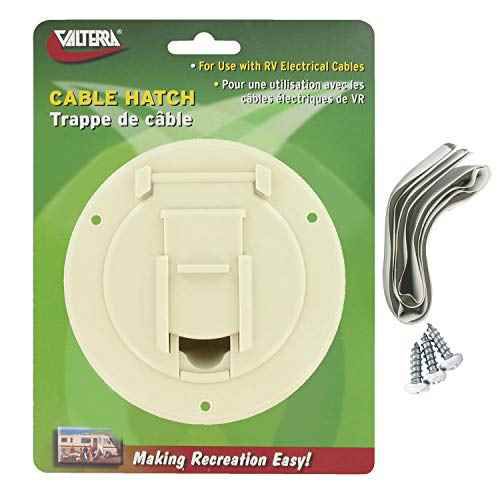 Buy Valterra A102141VP Cable Hatch Small Round C White Cd - Power Cords