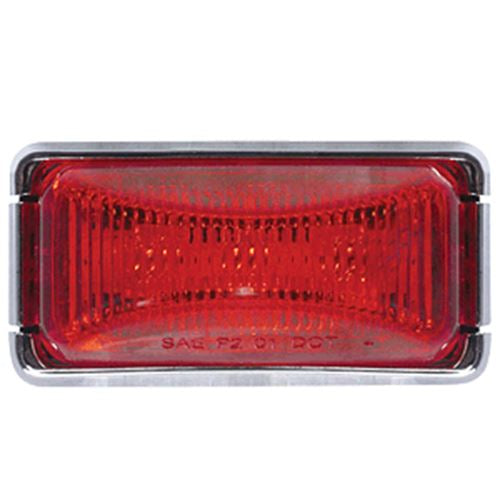  Buy Optronics MCL-91RBP Mini LED Clearance/Marker Light Red - Towing