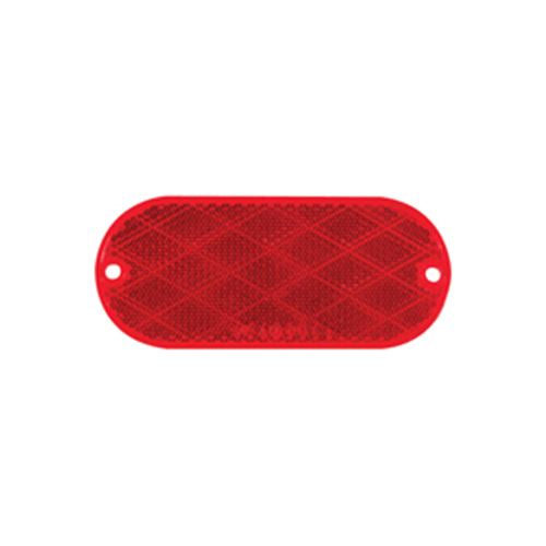  Buy Optronics RE11RBP Oblong Reflector Red - Towing Electrical Online|RV