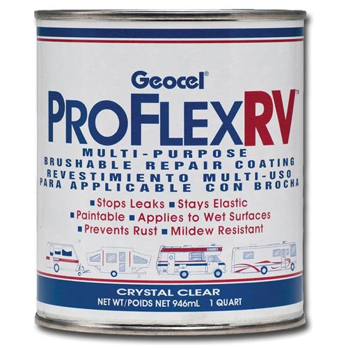 Buy Geocel 23200 Pro Flex RV Brushable Qt Clear - Glues and Adhesives