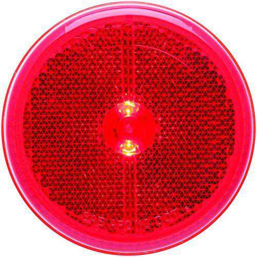  Buy Optronics MCL-59RBP Round 2 1/2" LED Clearance/Marker Light Red -