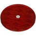  Buy Optronics RE-13RBP Round Reflector 3 3/16" Center Mount Red - Towing
