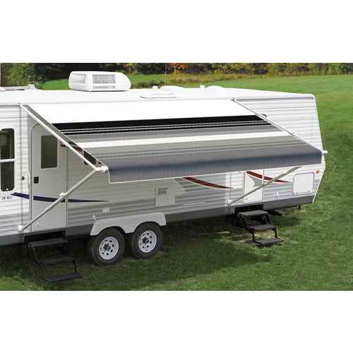 Buy Carefree QJ19LK00 19' Silver Fade Springless Roller - Patio Awning