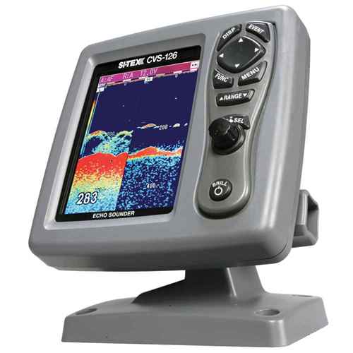 Buy SI-TEX CVS-126 CVS-126 Dual Frequency Color Echo Sounder - Marine