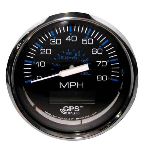 Buy Faria Beede Instruments 33730 Chesapeake Black 4" Speedometer w/ LCD
