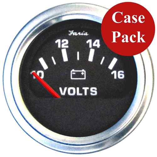 Buy Faria Beede Instruments VP0125 2" Voltmeter (10-16 VDC) Unlit 12V