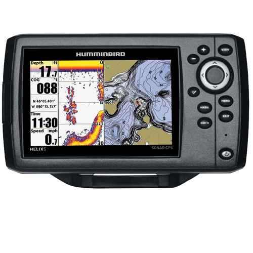 Buy Humminbird 410210-1 HELIX 5 G2 Chirp GPS Combo - Marine Navigation &