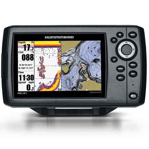 Buy Humminbird 410220-1NAV HELIX 5 DI G2 Chirp GPS Combo w/Navionics Nav+