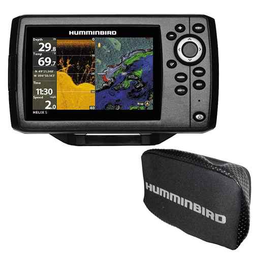 Buy Humminbird 410220-1COVER HELIX 5 CHIRP DI GPS G2 Combo w/Free Cover -