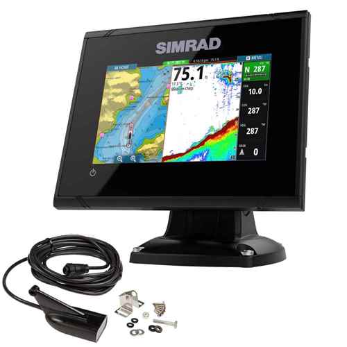 Buy Simrad 000-12452-001 GO5 XSE Combo - Med/Hi/DownScan 455/800 HDI