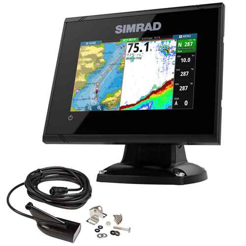 Buy Simrad 000-12452-002 GO5 XSE Combo with Med/Hi DownScan Transom Mount