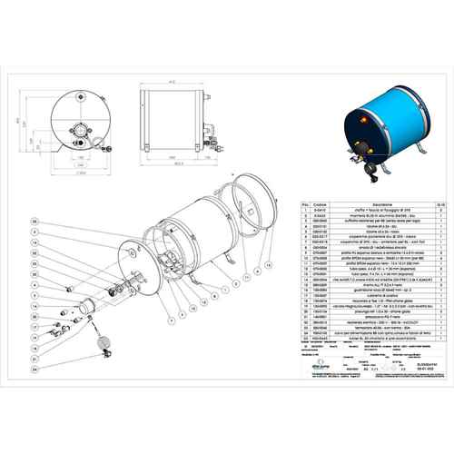 Buy Albin Pump Marine 08-01-002 Marine Premium Water Heater 30L - 230V -