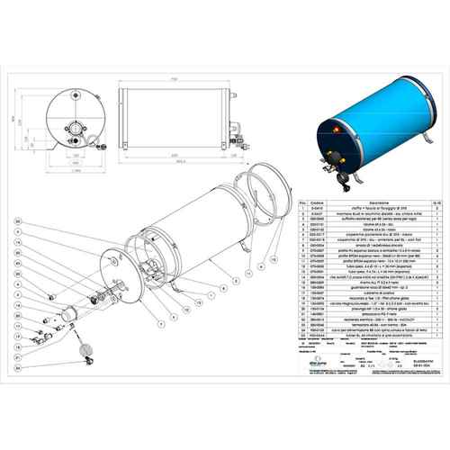 Buy Albin Pump Marine 08-01-004 Marine Premium Water Heater 60L - 230V -