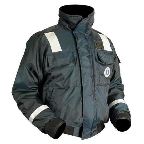 Buy Mustang Survival MJ6214T1-XXXL-NV Classic Bomber Jacket With Solas