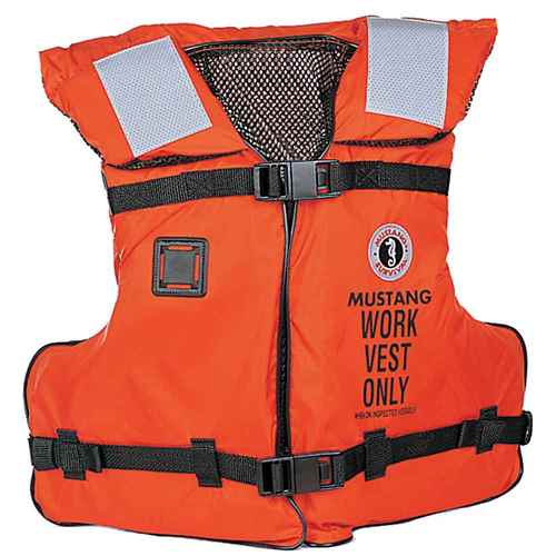 Buy Mustang Survival MV3192 Work Vest w/Solas Tape - Marine Safety