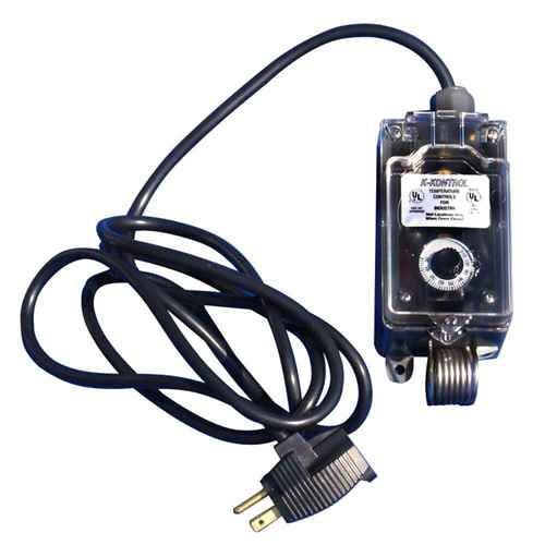 115V Thermostat f/Salt Water or Fresh Water w/Adjustable Temperature Settings (0-deg to 80-deg)