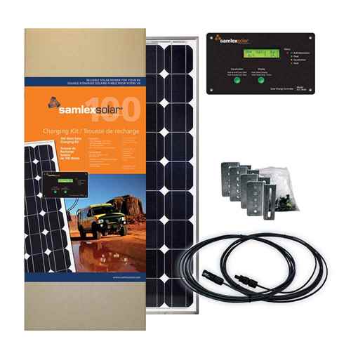 Buy Samlex America SRV-100-30A Solar Charging Kit - 100W - 30A - Outdoor
