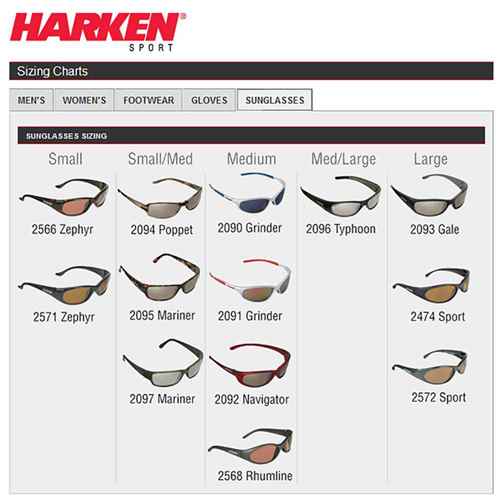 Buy Harken 2099 Rake Sunglasses - Matte Black Frame/Grey Lens - Outdoor