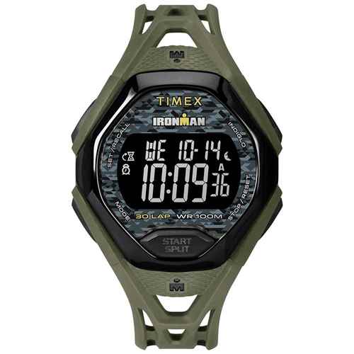 Buy Timex TW5M23900JV IRONMAN Sleek 30 Full Resin Strap Watch - Green -