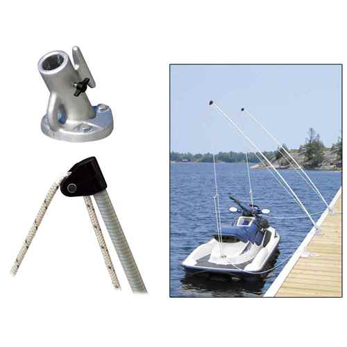 Buy Dock Edge 3100-F Economy Mooring Whips 8ft 2000 LBS up to 18ft -