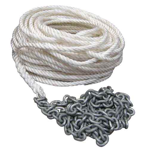 Buy Powerwinch P10293 150' of 1/2" Rope 10' of 1/4" HT Chain Rode -