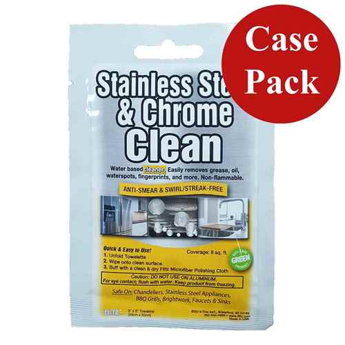 Buy Flitz SP 01501CASE Stainless Steel & Chrome Cleaner w/Degreaser Case